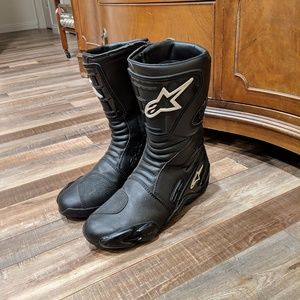 Alpinestars SMX-4 Motorcycle Riding Boots US 9.5